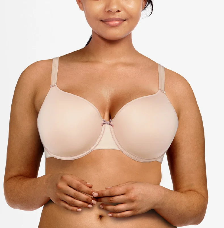 Chantelle Basic Invisible Rose Seamless T Shirt Bra 1241