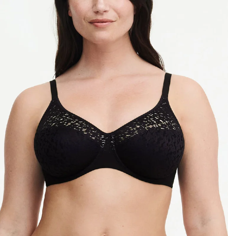 Chantelle Norah Comfort Black Smooth Unlined Bra 13F1