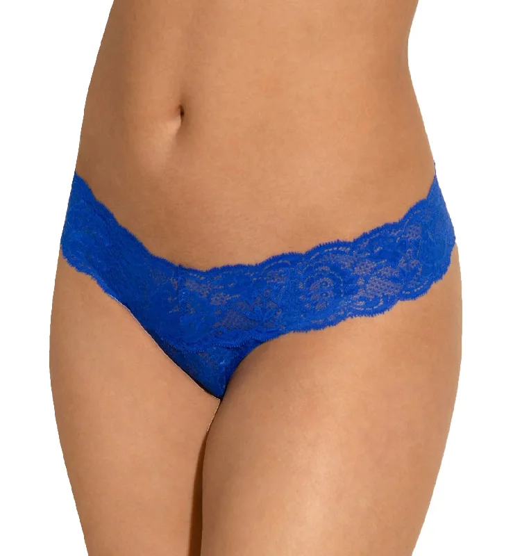 Cosabella Never Say Never Cutie Lowrider Thong (NEVER03ZL) - Cobalt