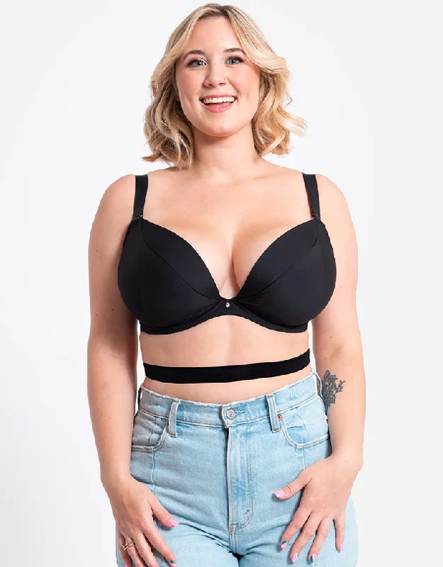 Curvy Kate Superplunge Multiway Padded Plunge Bra Black