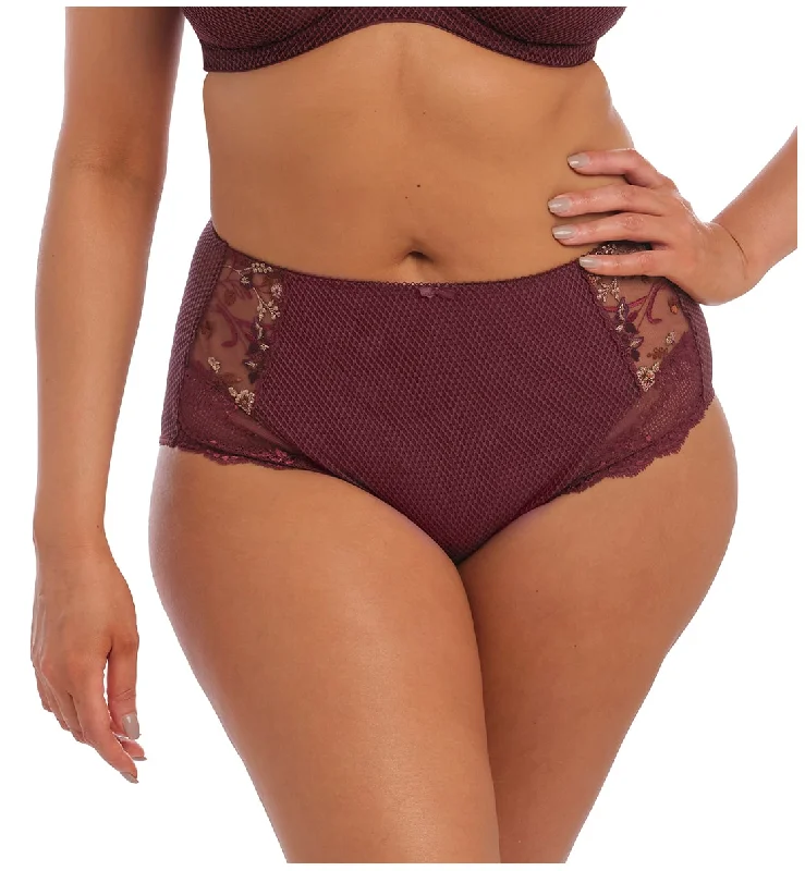 Elomi Charley Matching Full Brief (4388) - Aubergine