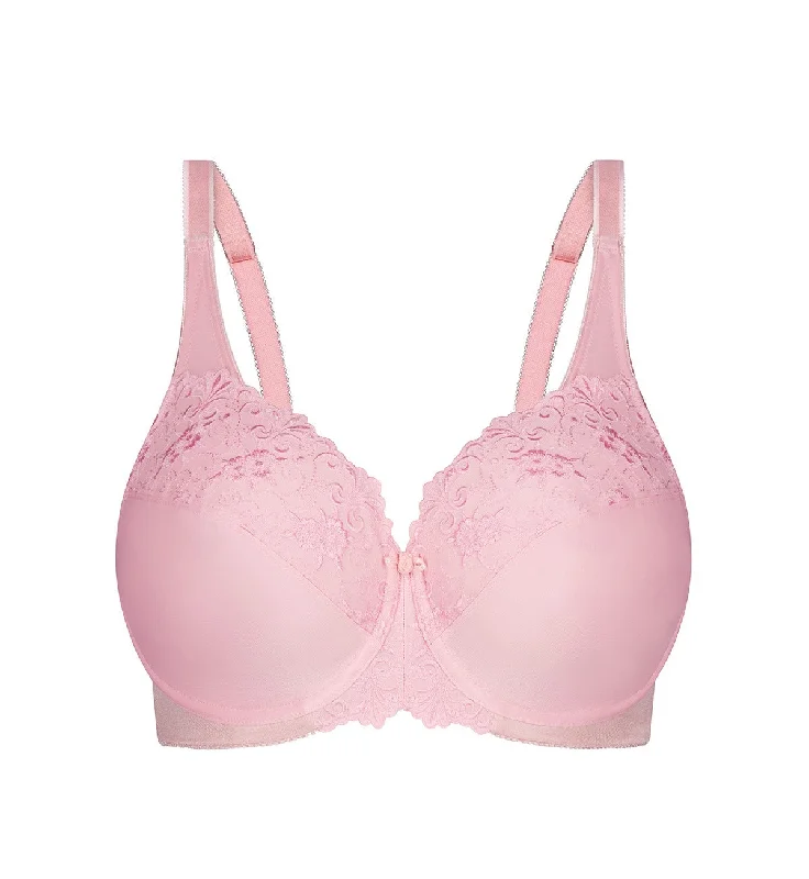 EMBROIDERED MINIMISER BRA