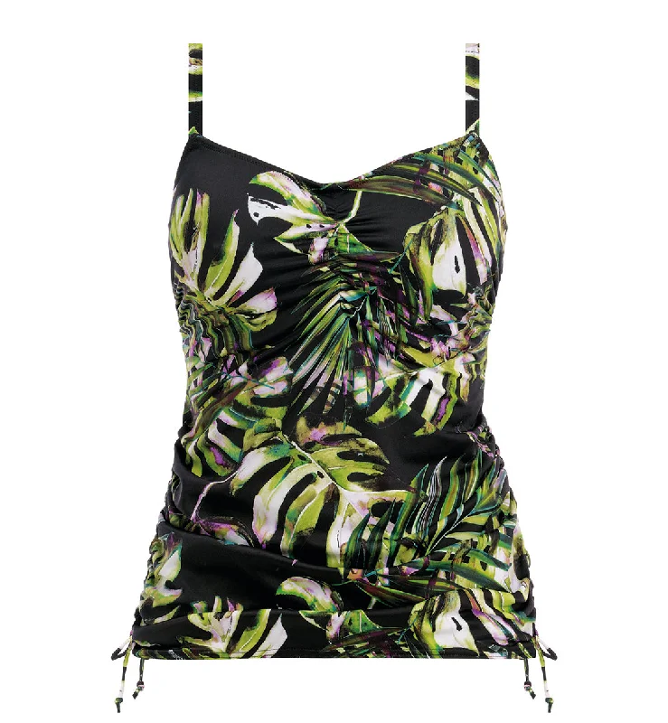 Fantasie Palm Valley Adjustable Sides Underwire Tankini (6764) - Black