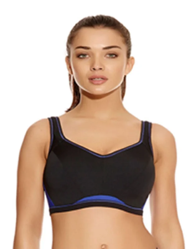 Freya Active Epic Underwire Crop Top Molded Sports Bra, Electric Black