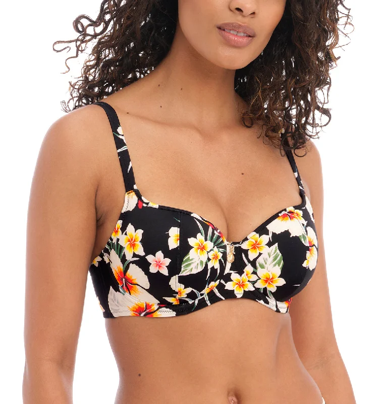 Freya Havana Sunrise Sweetheart Padded Underwire Bikini Top (202703) - Multi