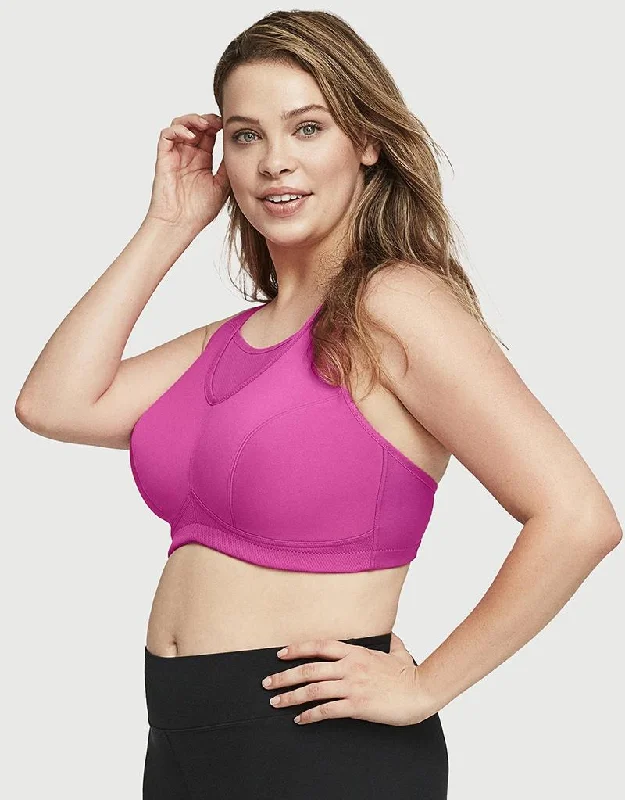 Glamorise No-Bounce Cami Sports Bra Rose Violet