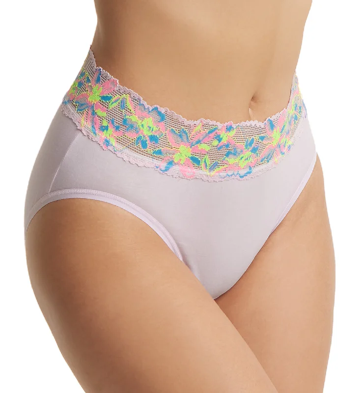 Hanky Panky Cotton-Spandex French Brief (892462) - Pink Multi