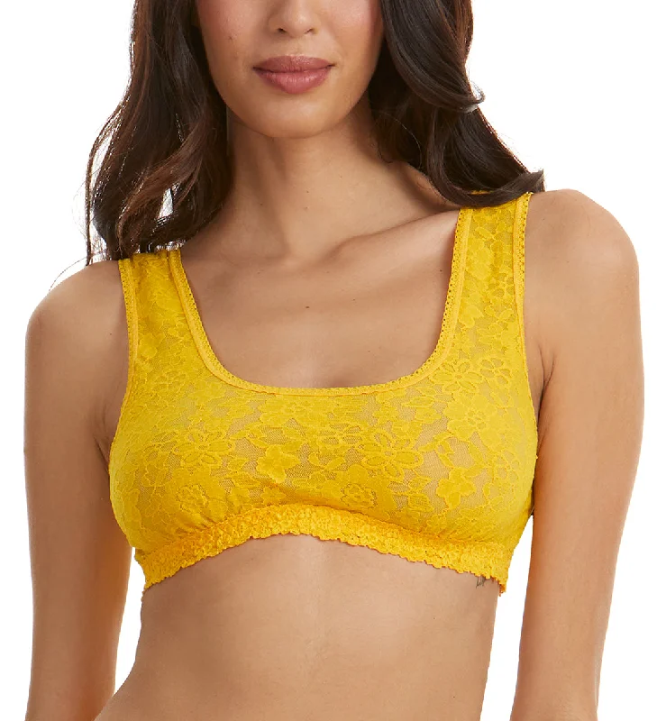 Hanky Panky Daily Lace Scoop Neck Lined Bralette (777991) - Mango Lassi