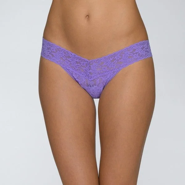 Hanky Panky: Lace Low Rise Thong - Fashion Colors