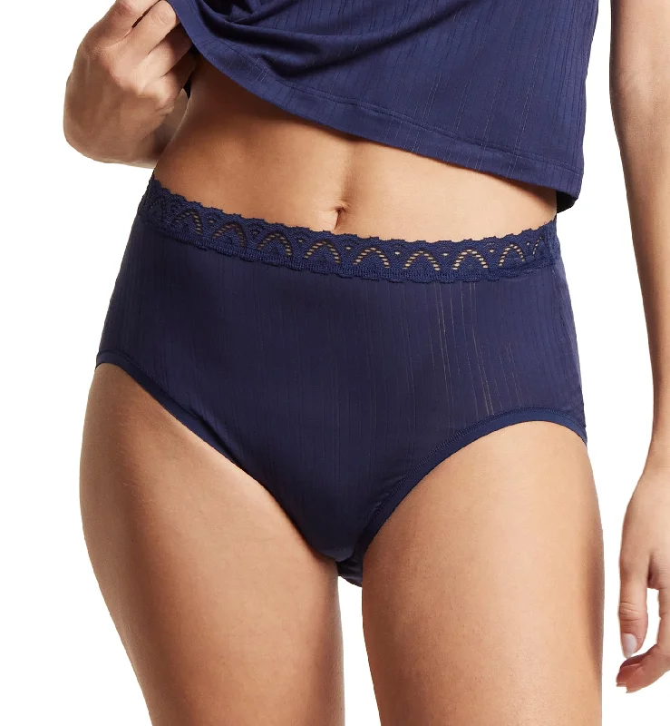 Hanky Panky MellowLuxe French Brief (624612) - Bicoastal Blue