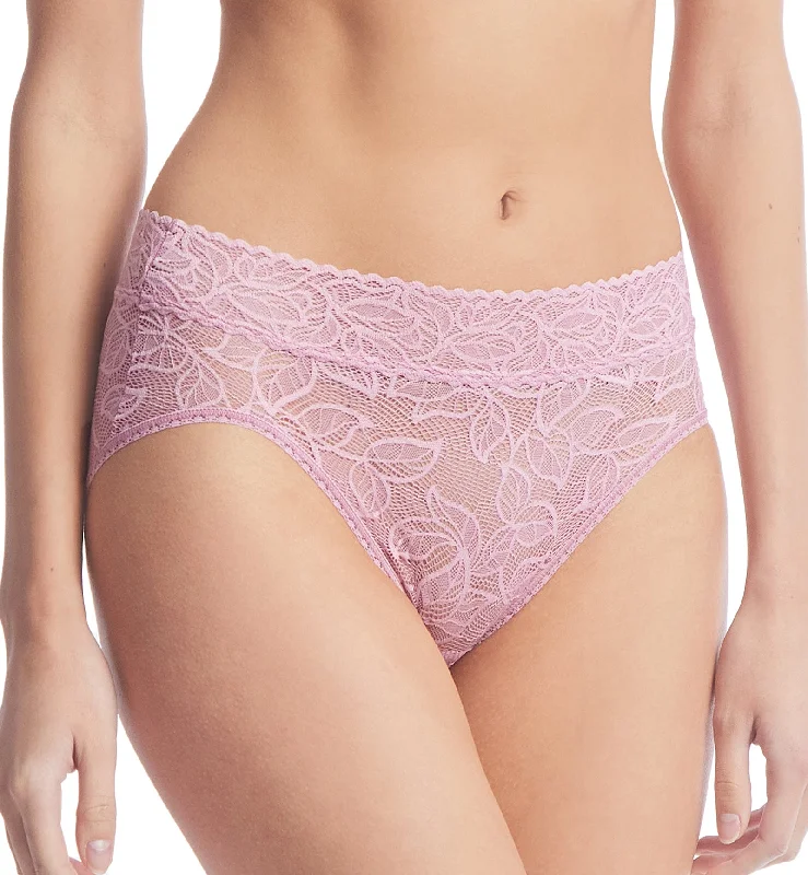 Hanky Panky Re-Leaf French Brief (5W2464) - Mauve Orchid