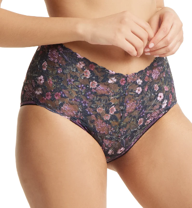 Hanky Panky Retro Lace Printed V-kini (PR9K2124) - Myddleton Gardens