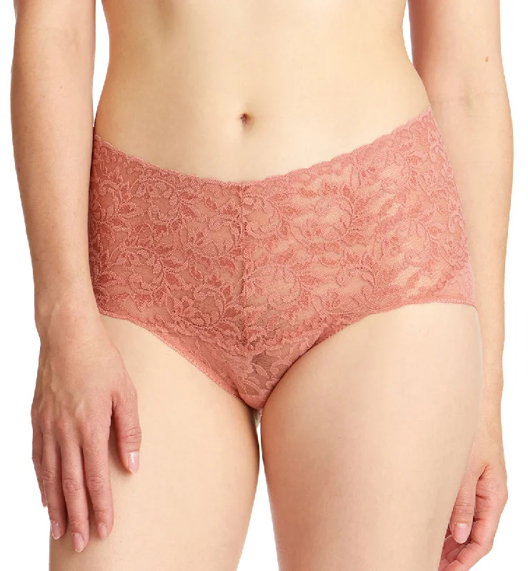 Hanky Panky Retro Lace V-kini (9K2124) - Himalayan Pink