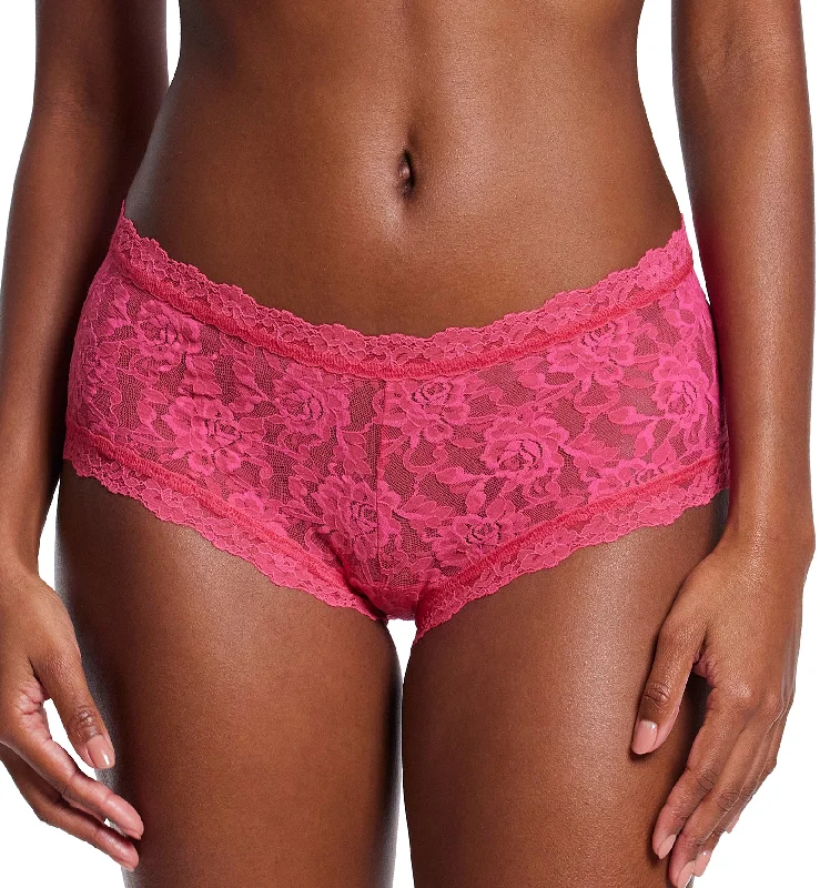 Hanky Panky Signature Lace Boyshort (4812P) - Morning Glory