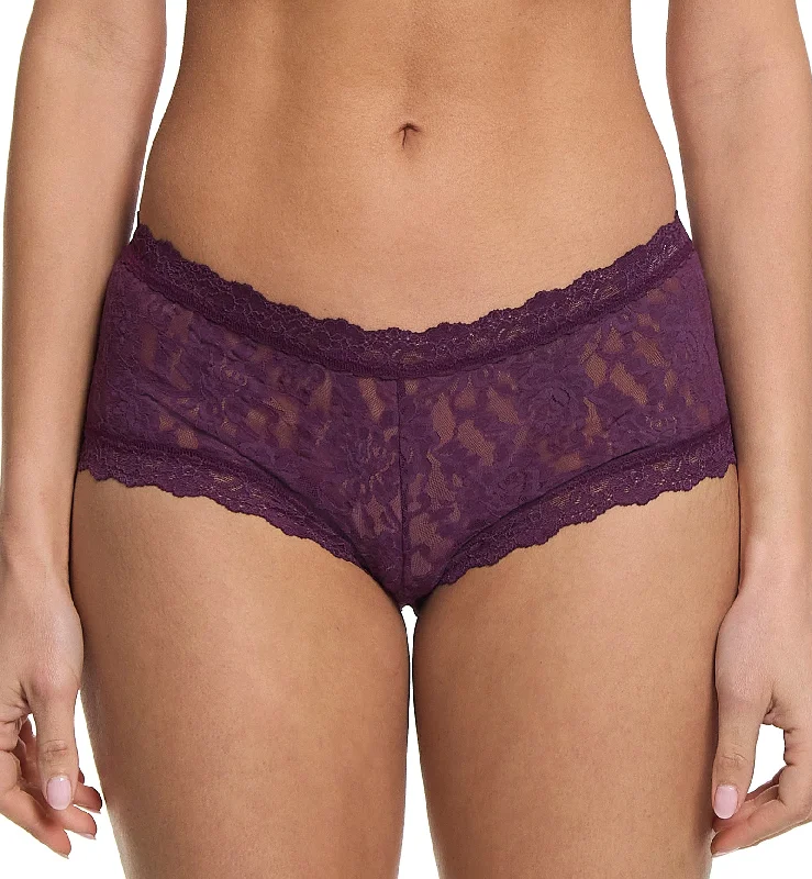 Hanky Panky Signature Lace Boyshort (4812P) - Stone Fruit