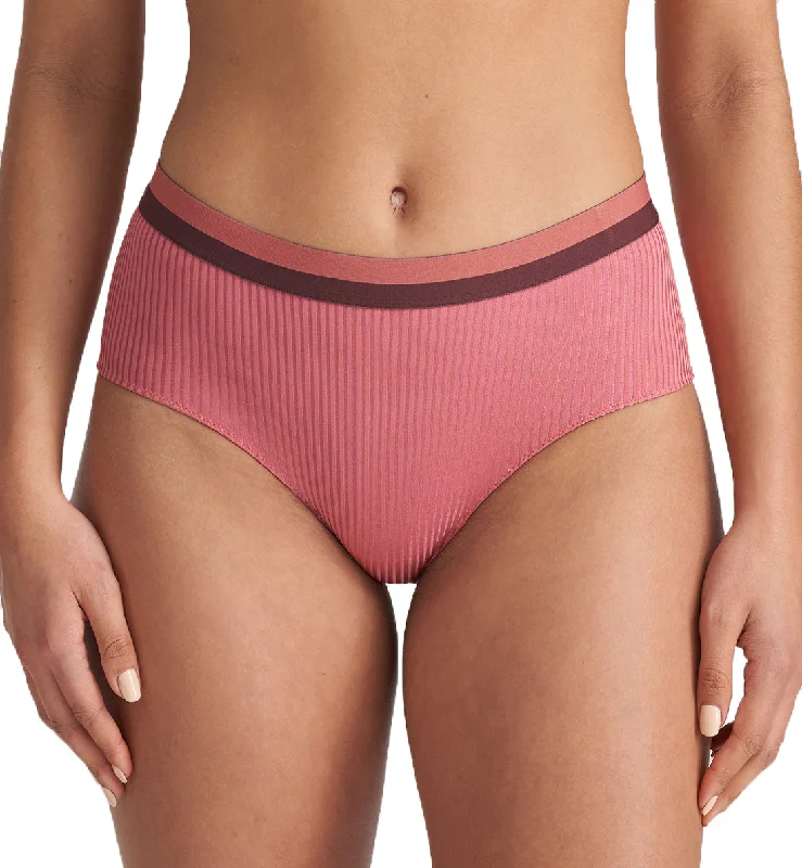 Marie Jo Jude Matching Ribbed Short Panty (0522253) - Pot Pouri