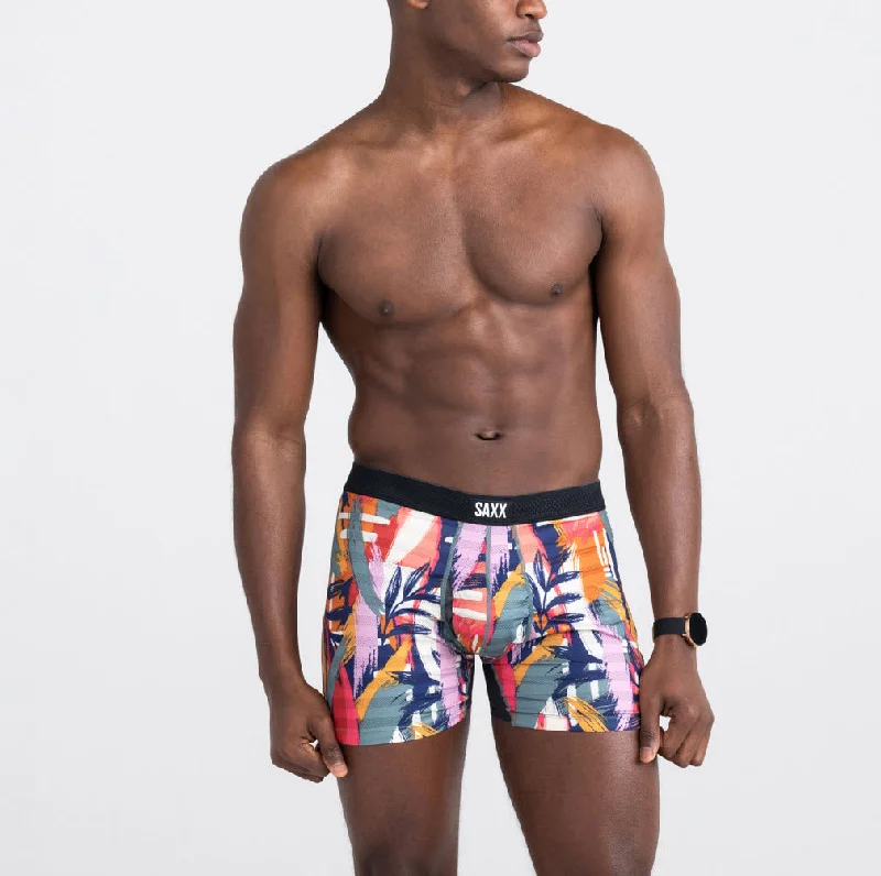 Saxx Hot Shot Surf Safari Multi Cooling Boxer Brief Underwear BB09