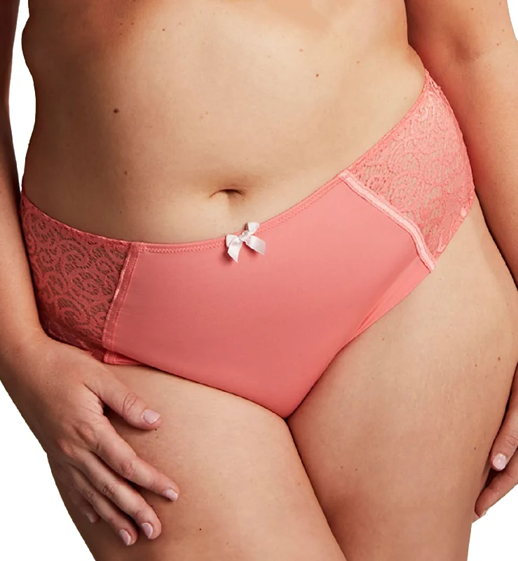 Sculptresse by Panache Estel Deep Brief (9682) - Coral