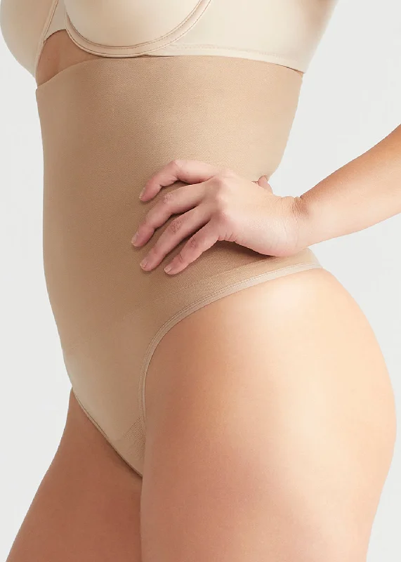 Seamless Solutions - High Waist Shaping Thong