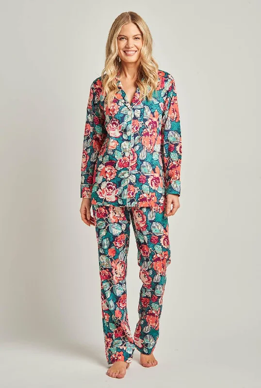 Cotton Voile Pajamas Mosaic Rose (Last Chance!)