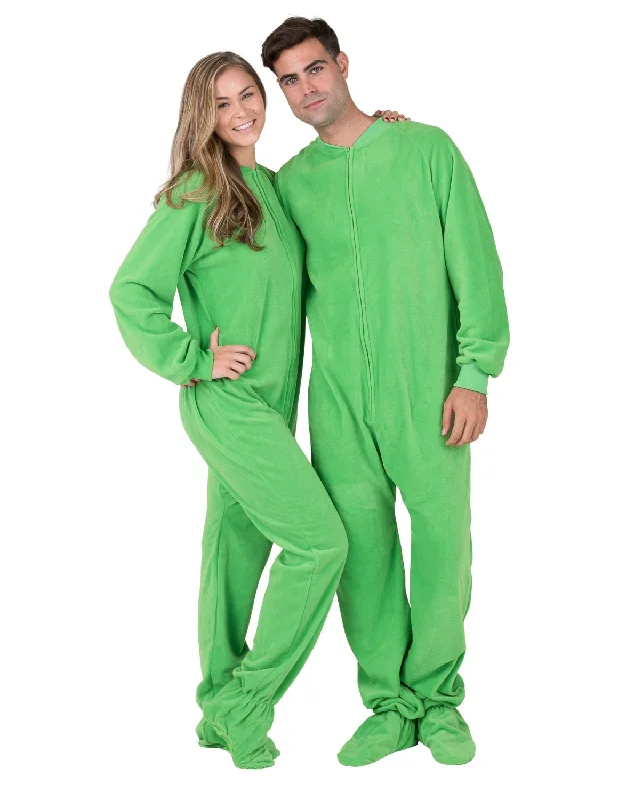 Emerald Green Adult Fleece Onesie