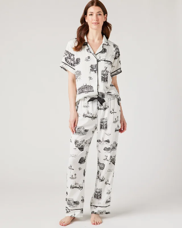 Washington DC Toile Pajama Pants Set